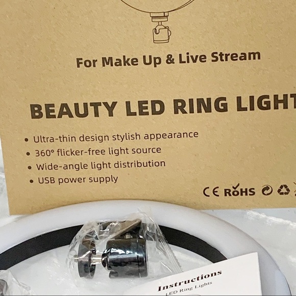 LED 10” light forPictures, Makeup, Live Streaming - Picture 8 of 13